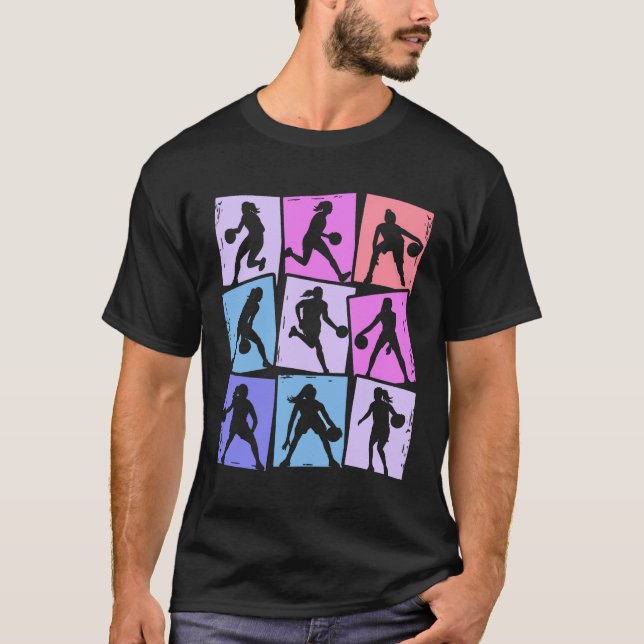 Camiseta de una jugadora de baloncesto, Chicas (Anverso)
