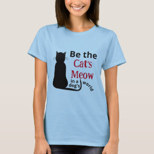 Camiseta de una mujer de gato