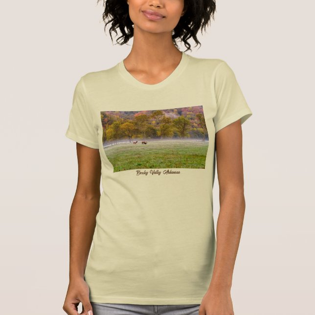 Camiseta de una pareja de alce enfurecida (Anverso)