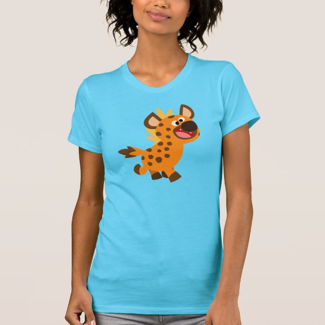 Camiseta de una pequeña Personalizado Hyena (Anverso)