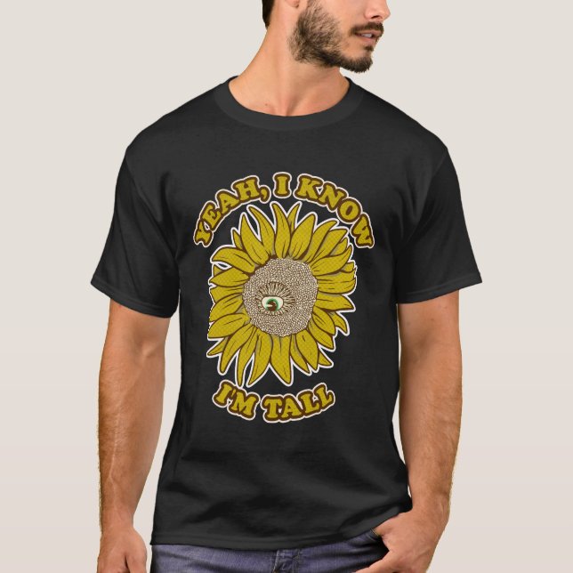 Camiseta de una persona alta y divertida para Sun  (Anverso)
