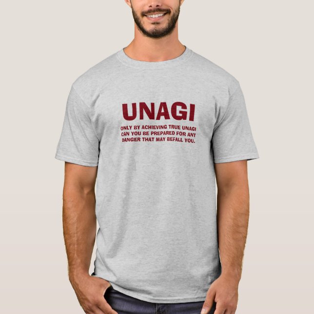 Camiseta de Unagi de los amigos (Anverso)