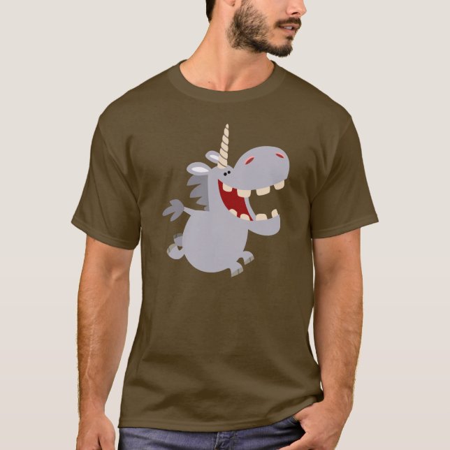 Camiseta de Unicorn, Personalizado de la Toothy (Anverso)