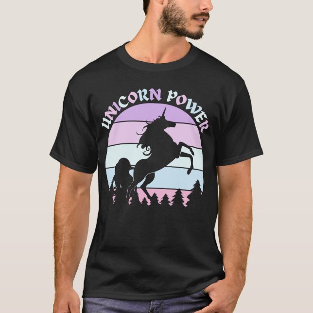 Camiseta de Unicorn Power Fun (Anverso)