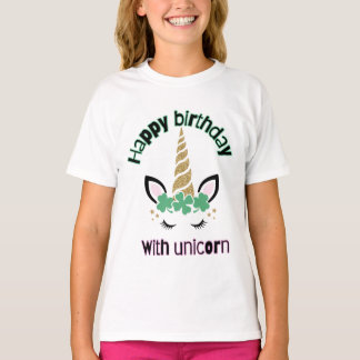 Camiseta de unicornio