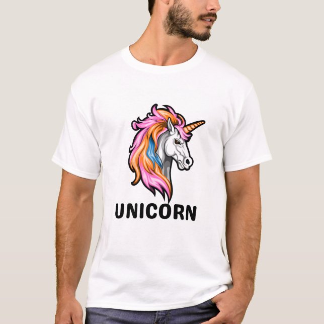 Camiseta de Unicornio (Anverso)