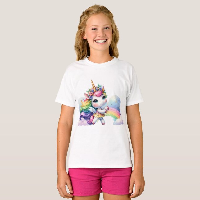 Camiseta de Unicornio (Anverso completo)