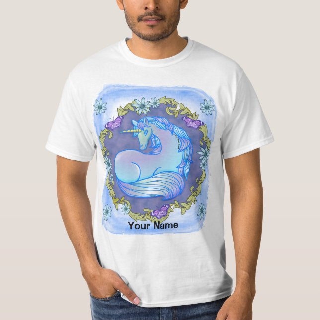Camiseta de Unicornio Bonito (Anverso)