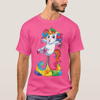 Camiseta de Unicornio Divertida Mágica Pasa Gases