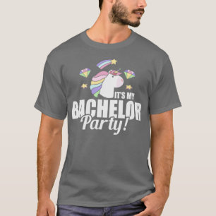 Camiseta de unicornio divertida para despedida de