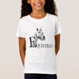 Camiseta de unicornio ecuestres