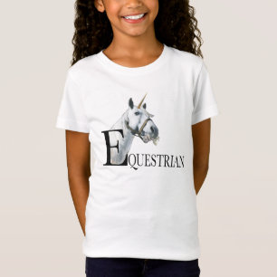 Camiseta de unicornio ecuestres 