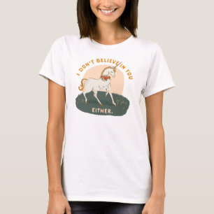 Camiseta De Unicornio Graciosa Para Mujeres. Regal