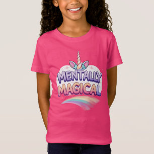 Camiseta de unicornio "Mágicamente Mental"