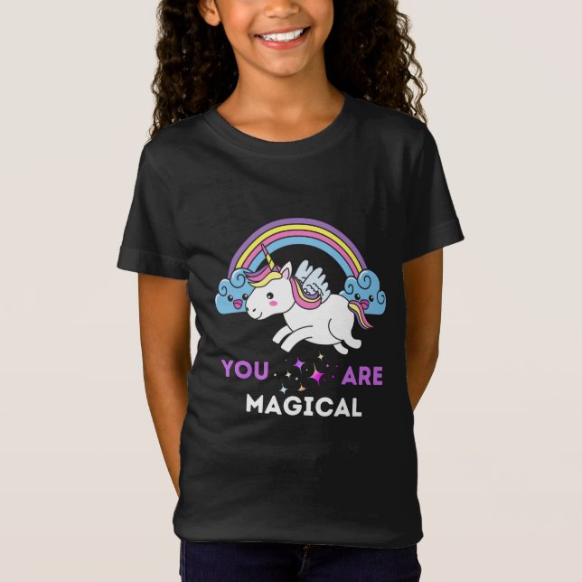 Camiseta de Unicornio Mágico (Anverso)