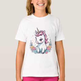 Camiseta de unicornio para Chicas