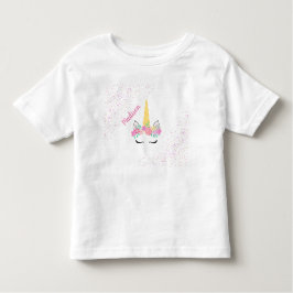 Camiseta de unicornio personalizada