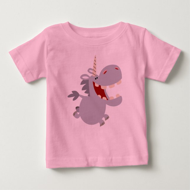 Camiseta de unicornio, Personalizado de la toothy (Anverso)