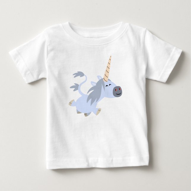 Camiseta de unicornio, Personalizado de Trotting (Anverso)