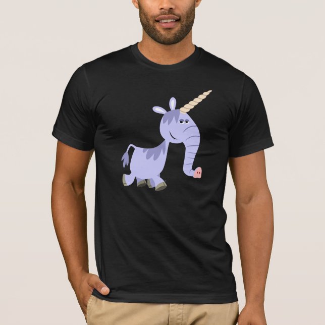Camiseta de unicornio, Personalizado inusual (Anverso)