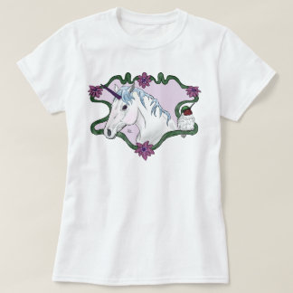 Camiseta de Unicornio y Hummingbird