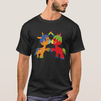 Camiseta de unicornios LGBTQIA de dibujos animados