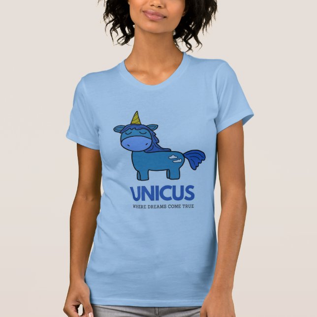 Camiseta de Unicus cortada por mujeres (Anverso)