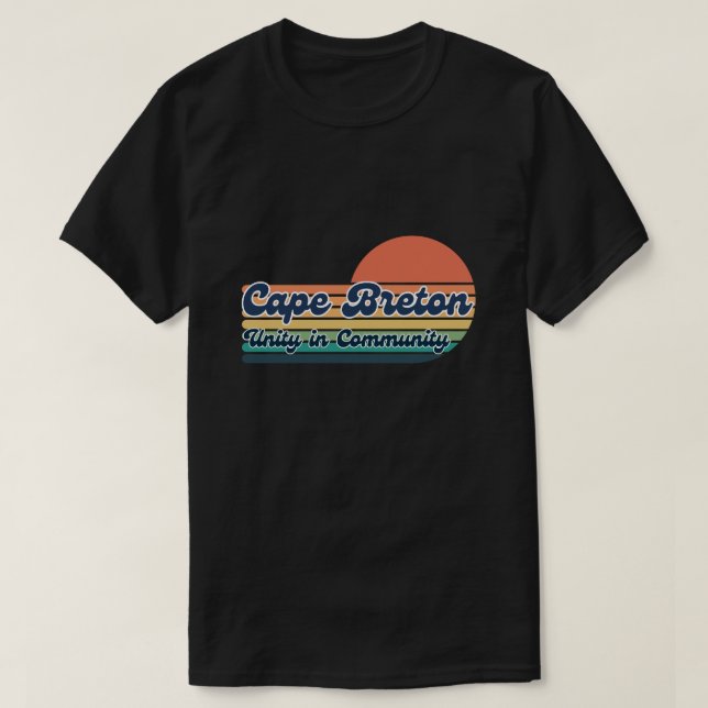 Camiseta de unidad en la comunidad (Diseño del anverso)