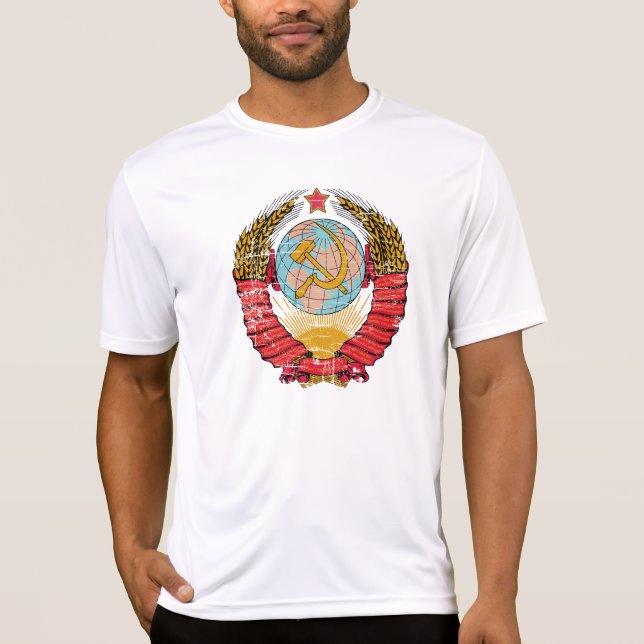 Camiseta de Unión Soviética del vintage (Anverso)