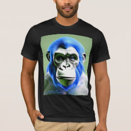 Camiseta de unisex azul de APE LITE