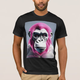 Camiseta de unisex rosa LITE Ape EXISTENCIAL