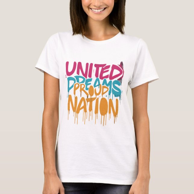 Camiseta de United Dreams Orud Nation (Anverso)