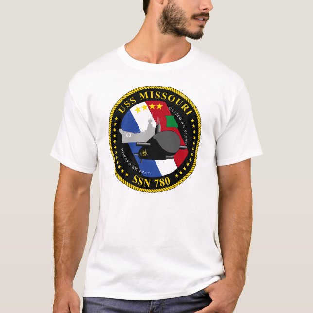 Camiseta de USS Missouri (Anverso)