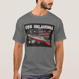 Camiseta de USS Oklahoma (BB-37)