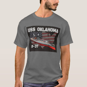 Camiseta de USS Oklahoma (BB-37)