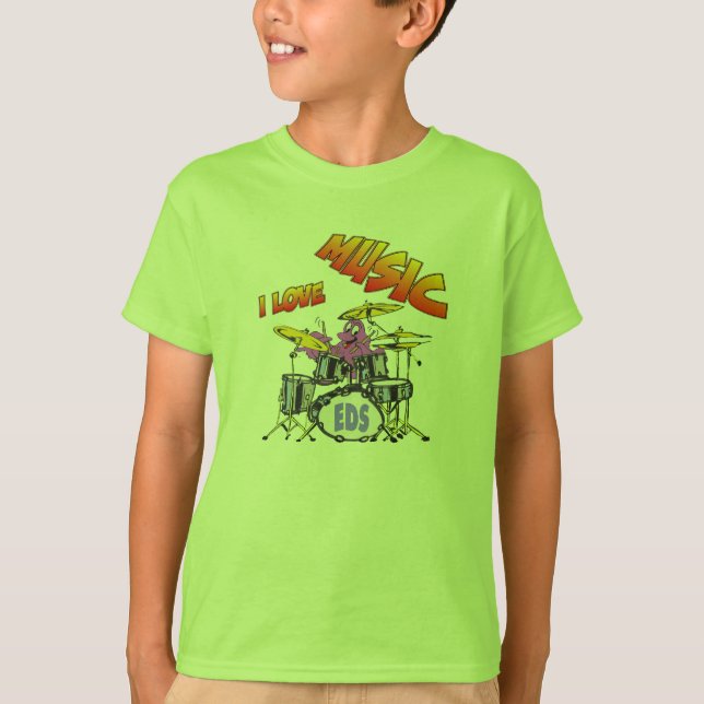 Camiseta de utopus Apparel de la música (Anverso)