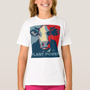 Camiseta de vaca de arte pop azul rojo personaliza