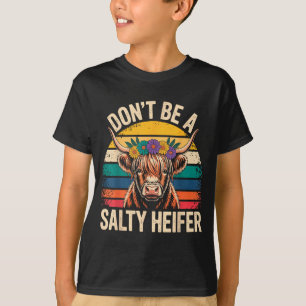 Camiseta de Vaca de las Tierras Altas Divertida Ho