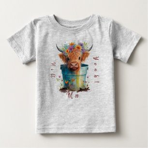Camiseta de vaca Highland