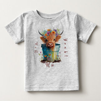 Camiseta de vaca Highland