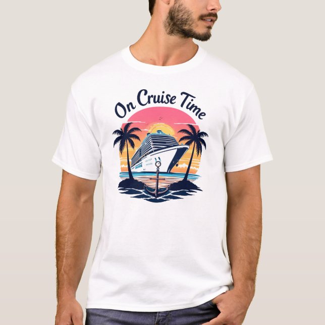 Camiseta De vacaciones con los amigos de Cruise Squad (Anverso)