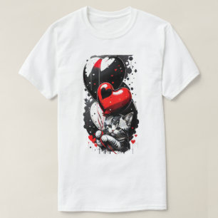 Camiseta de vacaciones de día de San Valentín Kitt
