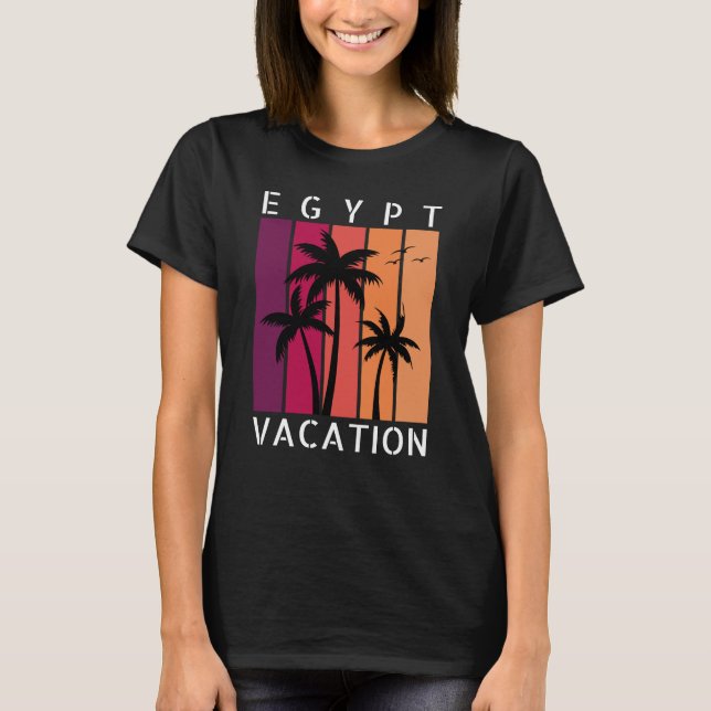 Camiseta de vacaciones de Egipto (Anverso)