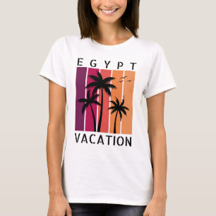 Camiseta de vacaciones de Egipto