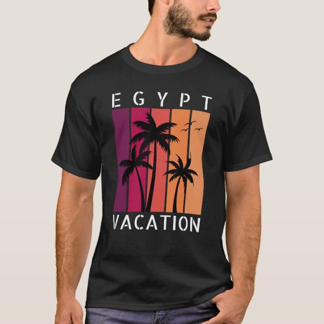 Camiseta de vacaciones de Egipto (Anverso)