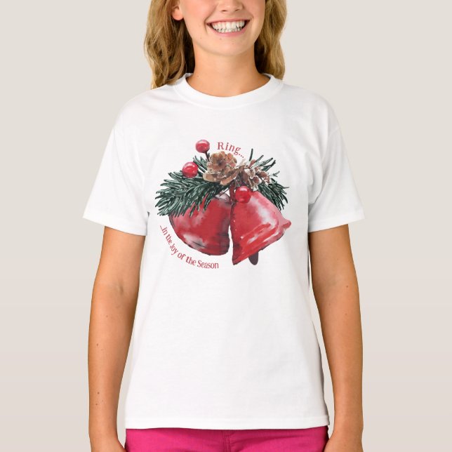 Camiseta de vacaciones de los navidades - Anillo e (Anverso)