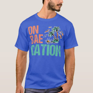 Camiseta De vacaciones de luna de miel para novia recién ca