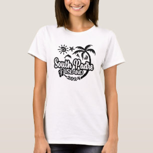 Camiseta de vacaciones de Texas en Isla Padre Sur