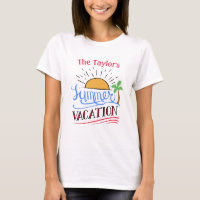 Camiseta de vacaciones de verano