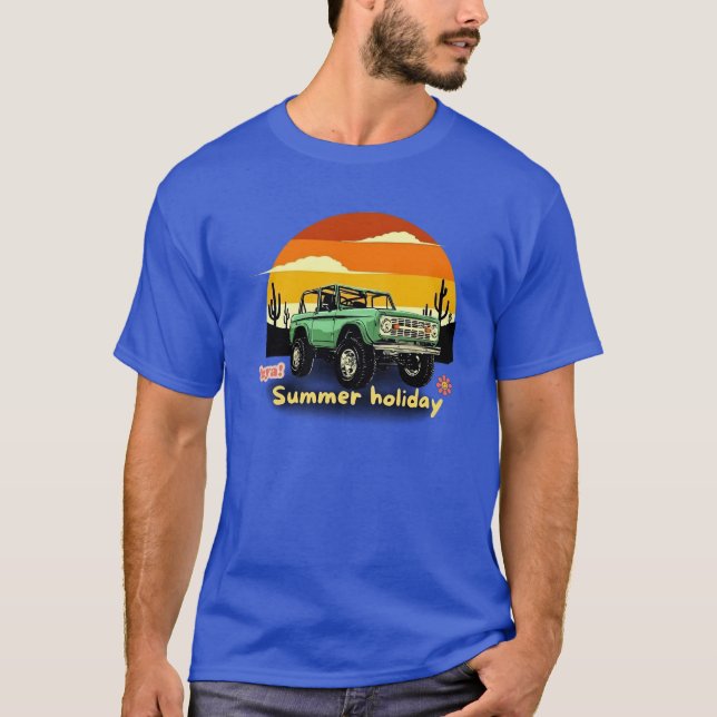 Camiseta de vacaciones de verano (Anverso)